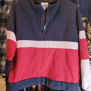 Rugby All Fenix Blue Zip-Up Jacket, M, 100%COTTON Made In Australia